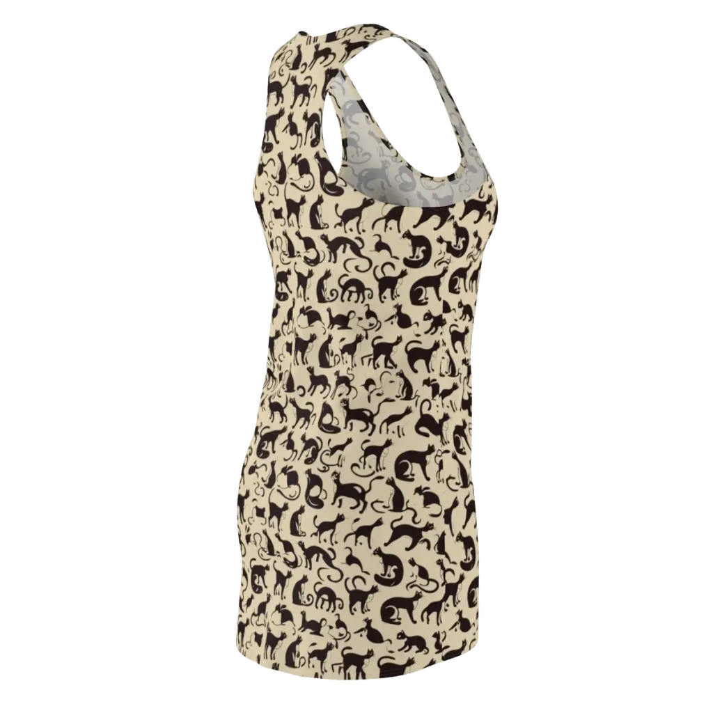 Midnight Catwalk on Racerback Dress — Back Side