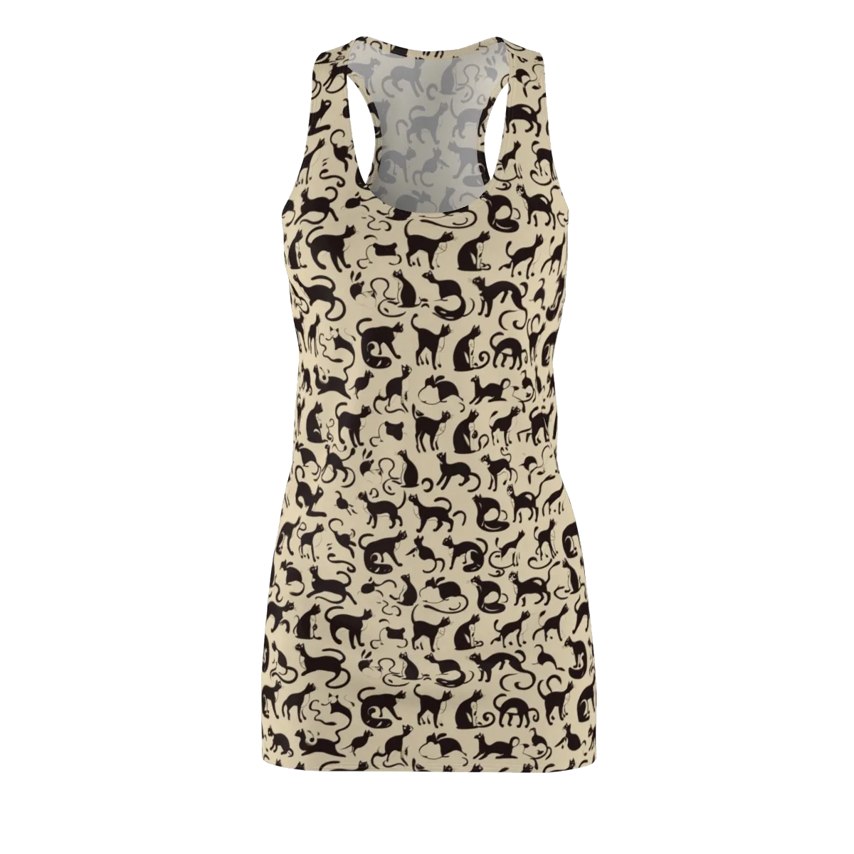 Midnight Catwalk on Racerback Dress — Front