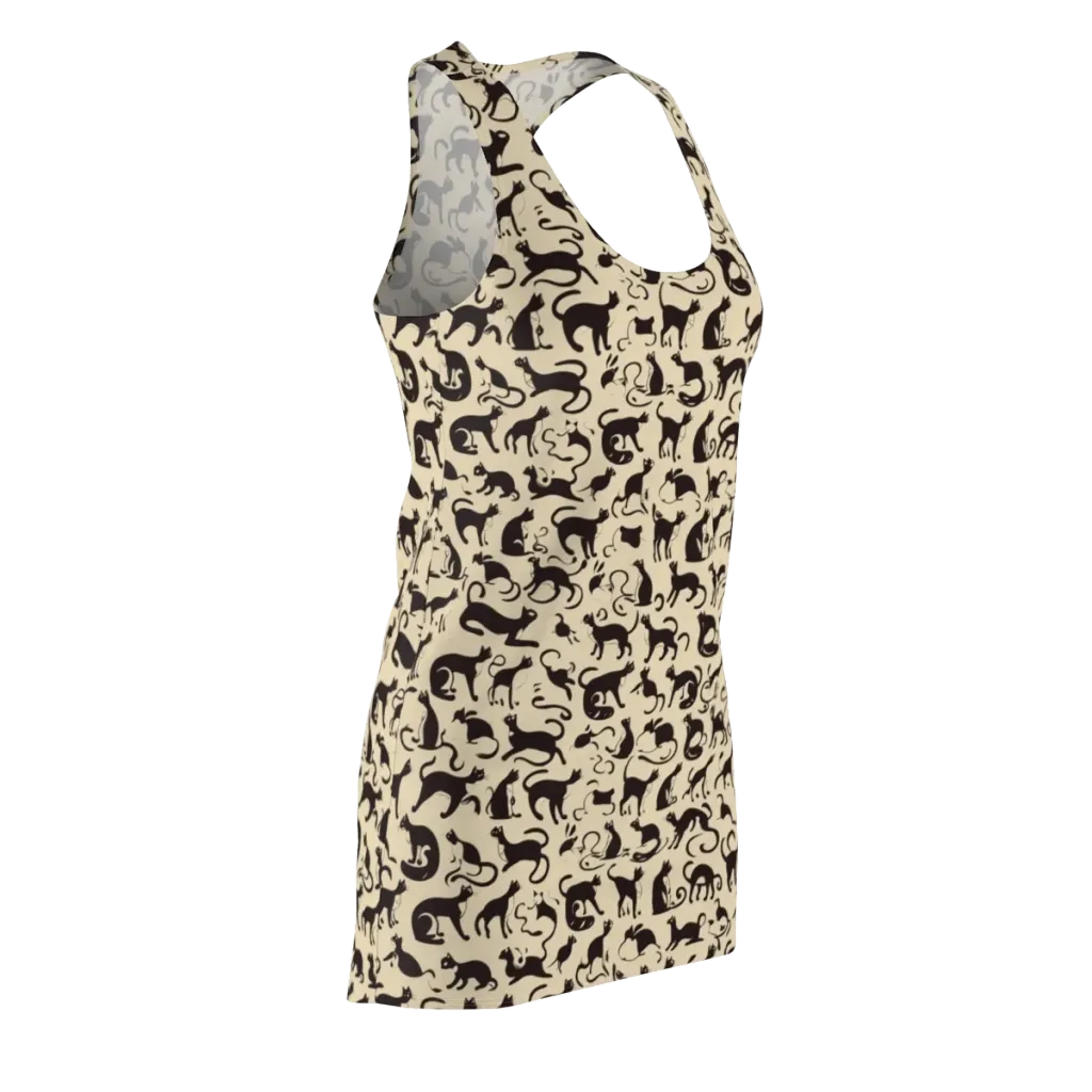 Midnight Catwalk on Racerback Dress — Front Side