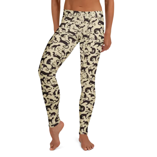 Midnight Catwalk on a Leggings