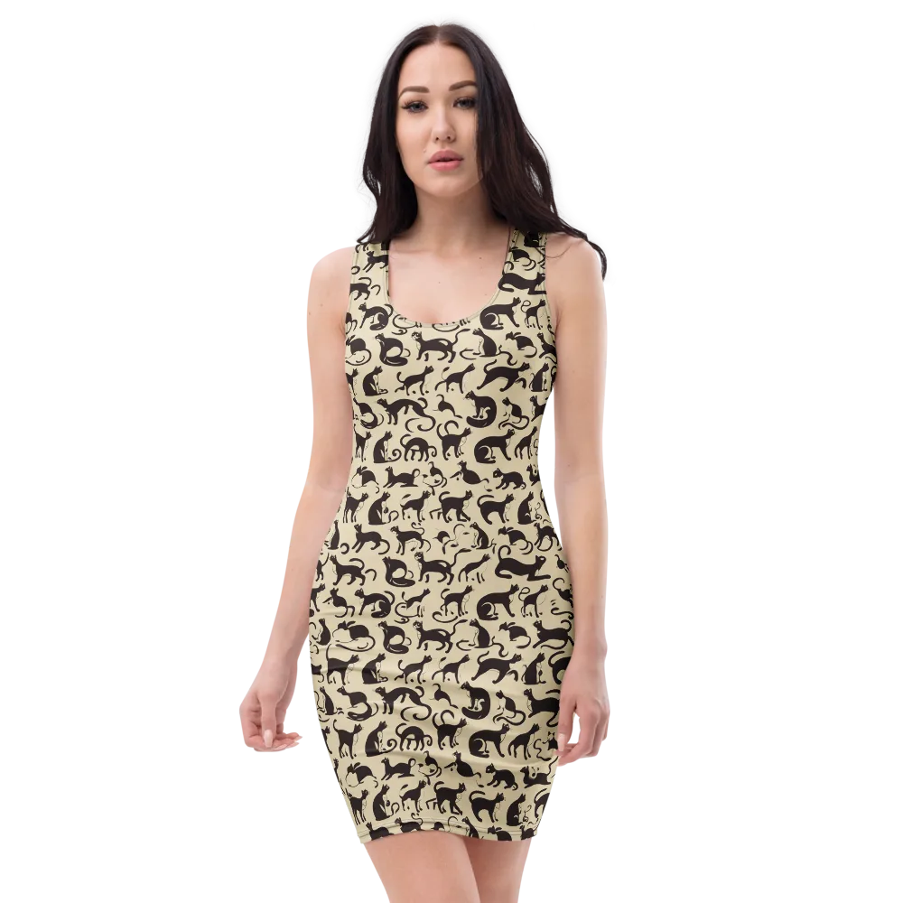Midnight Catwalk on Bodycon Dress — Front