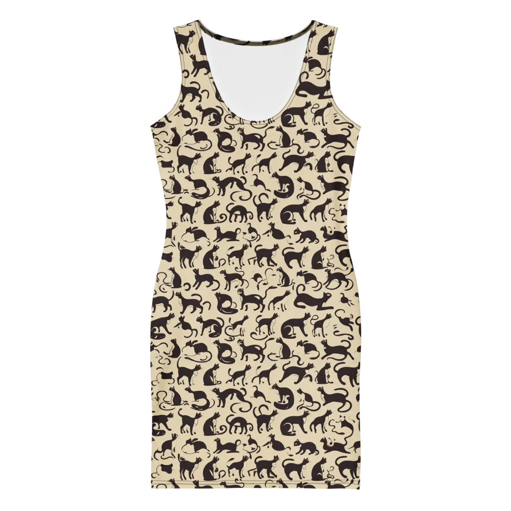 Midnight Catwalk on Bodycon Dress — Front