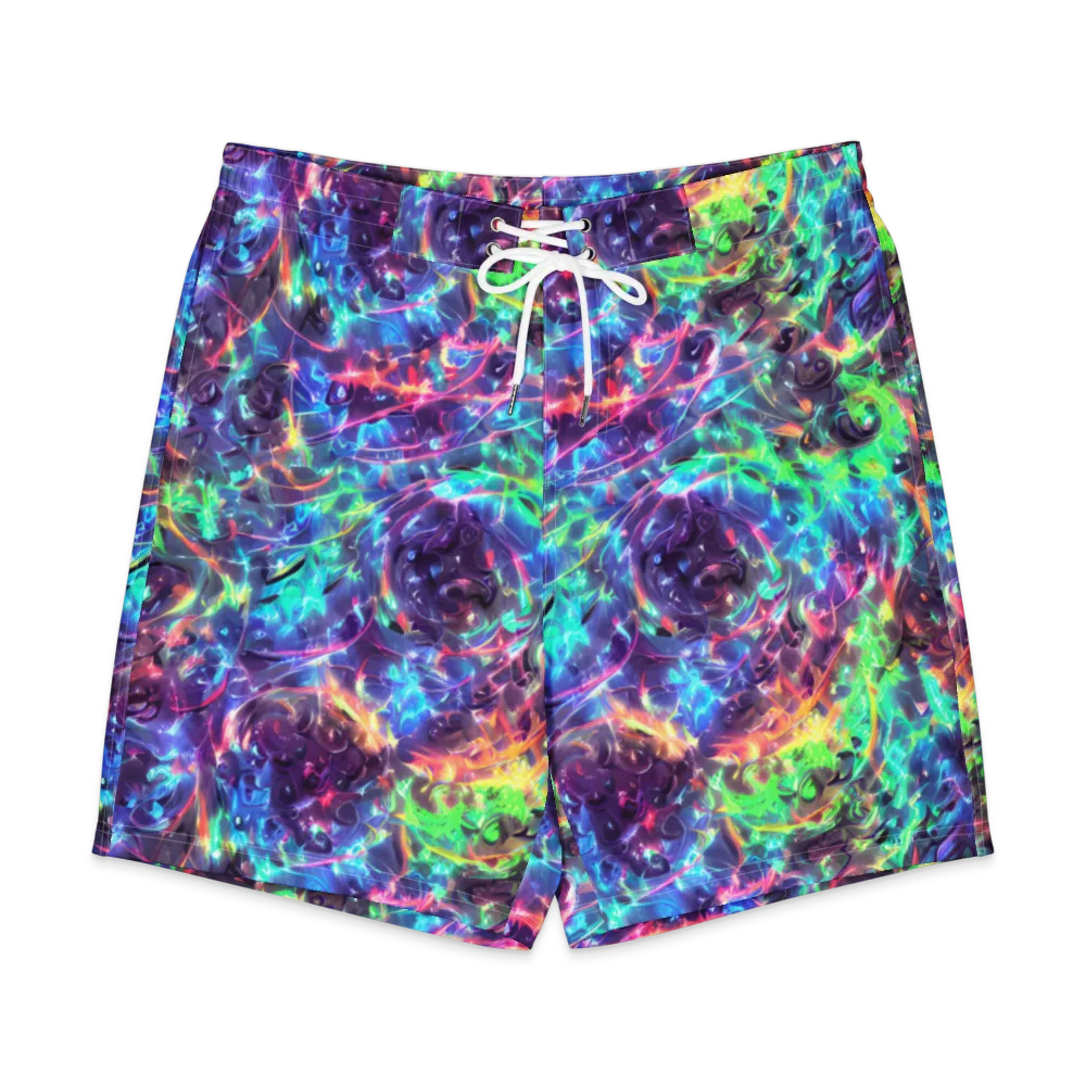Spectral Voltage on Men's Board Shorts — Front