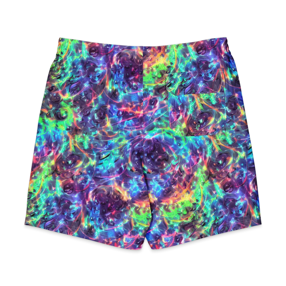 Spectral Voltage on Men's Board Shorts — Back