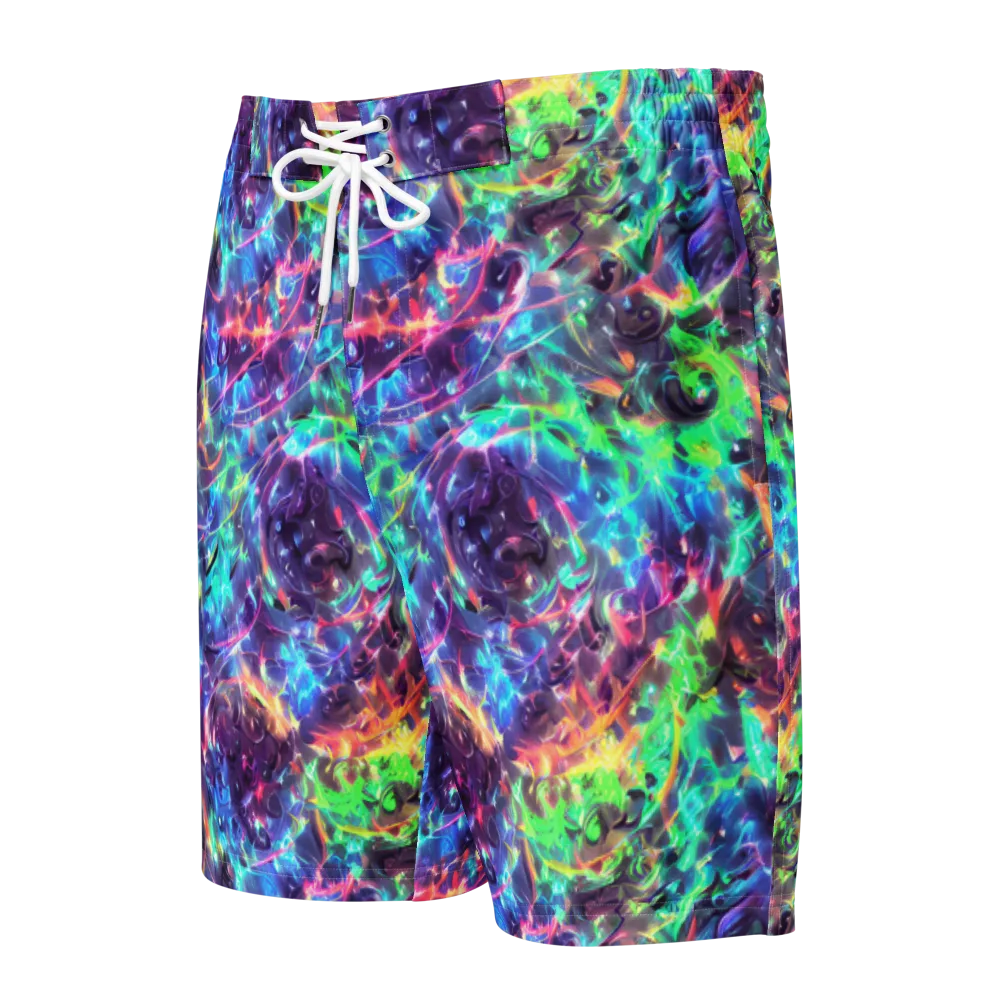 Spectral Voltage on Men's Board Shorts — Front
