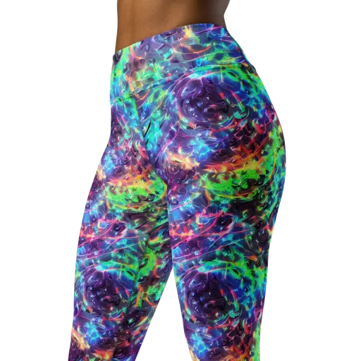 Spectral Voltage on a Yoga Leggings