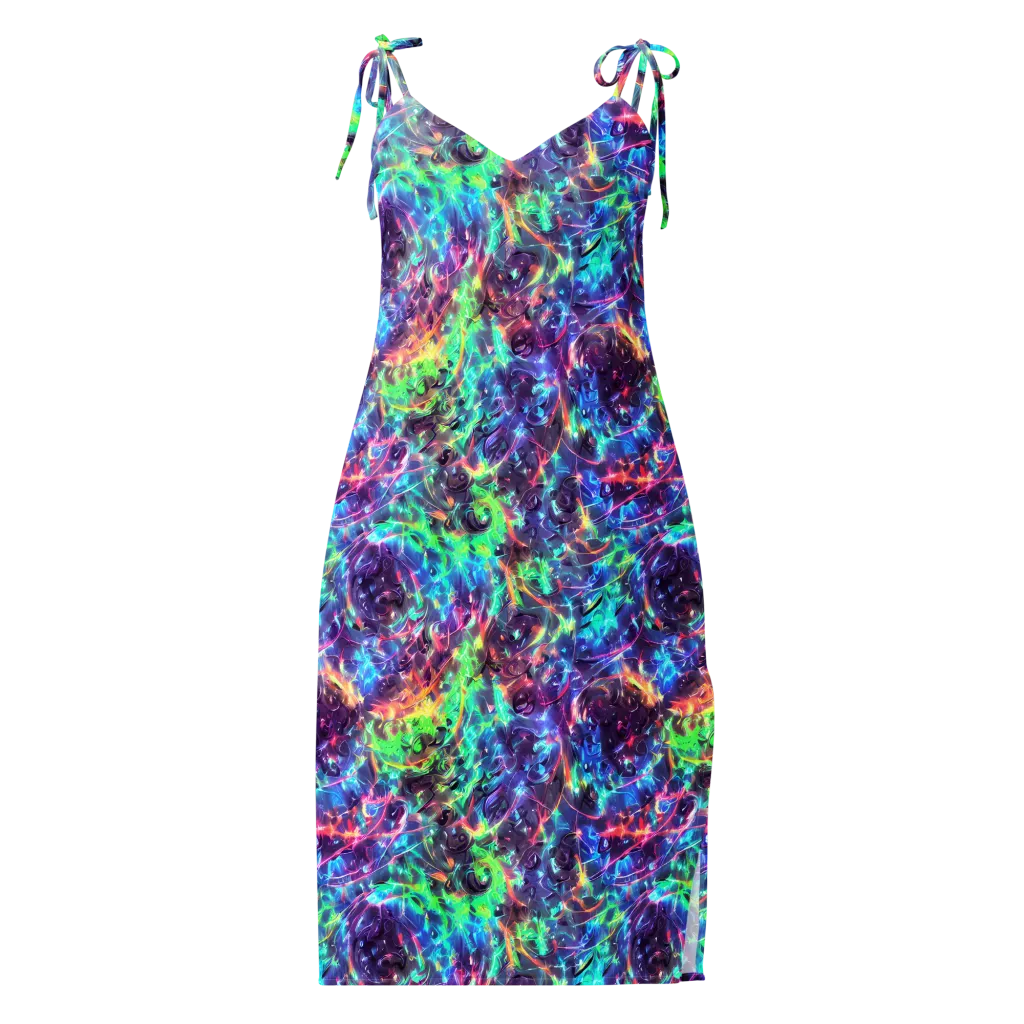 Spectral Voltage on Slip Dress — Front