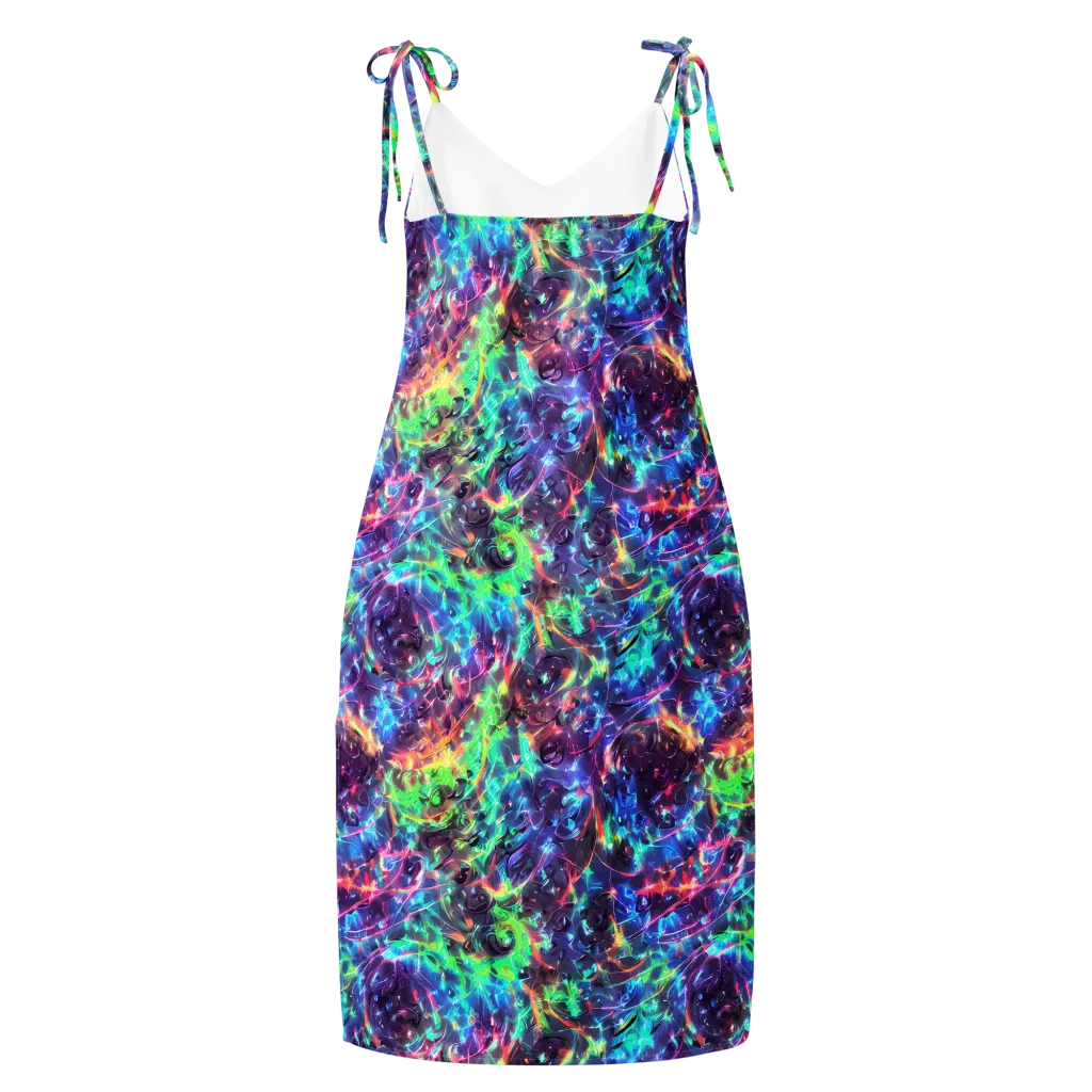 Spectral Voltage on Slip Dress — Back