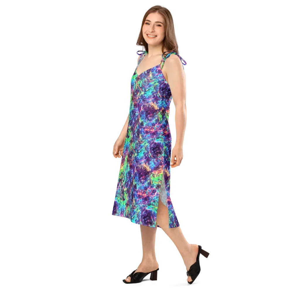 Spectral Voltage on Slip Dress — Left Front