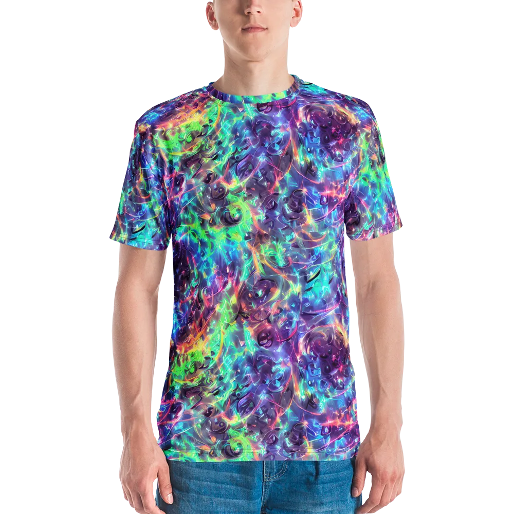 Spectral Voltage on Men's Crew Neck T-Shirt — Front