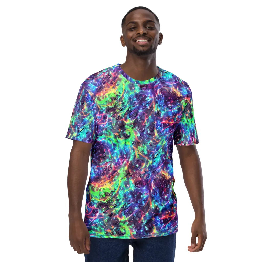 Spectral Voltage on Men's Crew Neck T-Shirt — Front