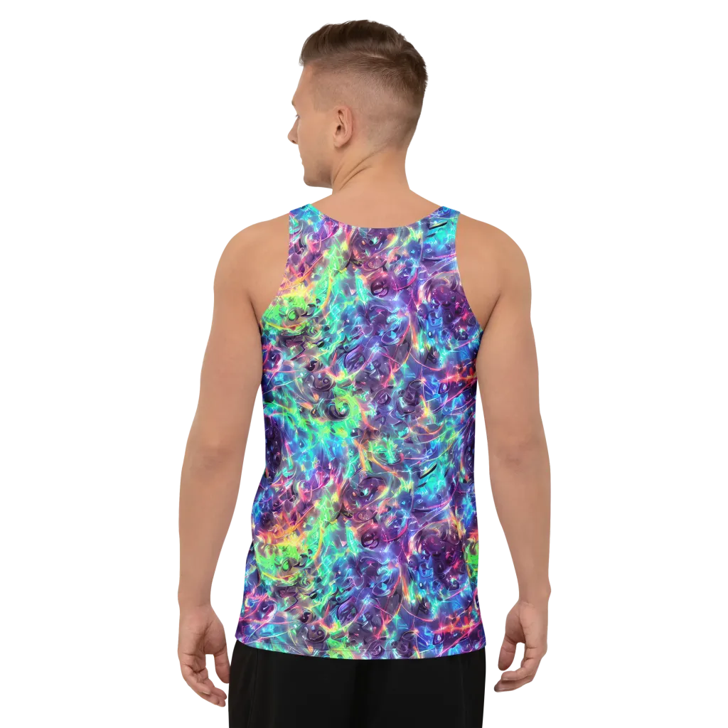Spectral Voltage on Men's Tank Top — Back