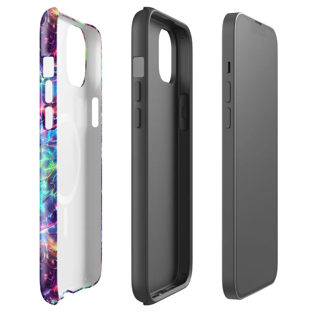 Spectral Voltage on MagSafe Tough Case for iPhone® — Front