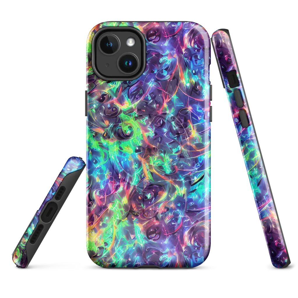 Spectral Voltage on MagSafe Tough Case for iPhone® — Front