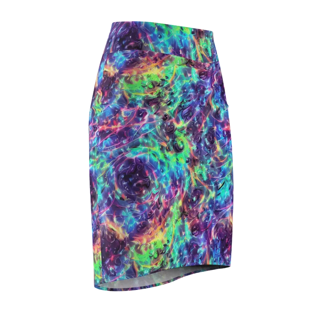 Spectral Voltage on Pencil Skirt — Front Side