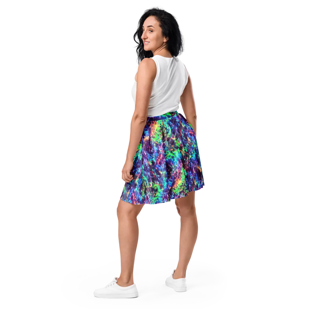 Spectral Voltage on Skater Skirt — Back