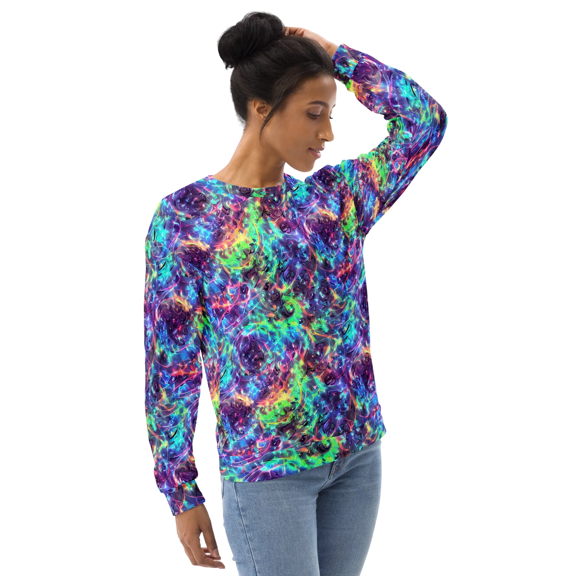 Spectral Voltage on Sweatshirt — Right Front
