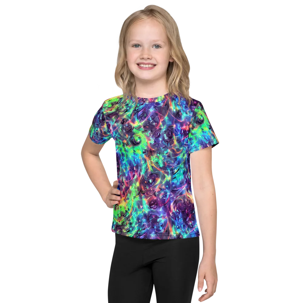 Spectral Voltage on Kids Crew Neck T-Shirt — Front