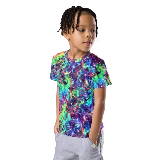 Spectral Voltage on a Kids Crew Neck T-Shirt