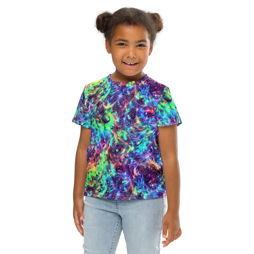 Spectral Voltage on Kids Crew Neck T-Shirt — Front