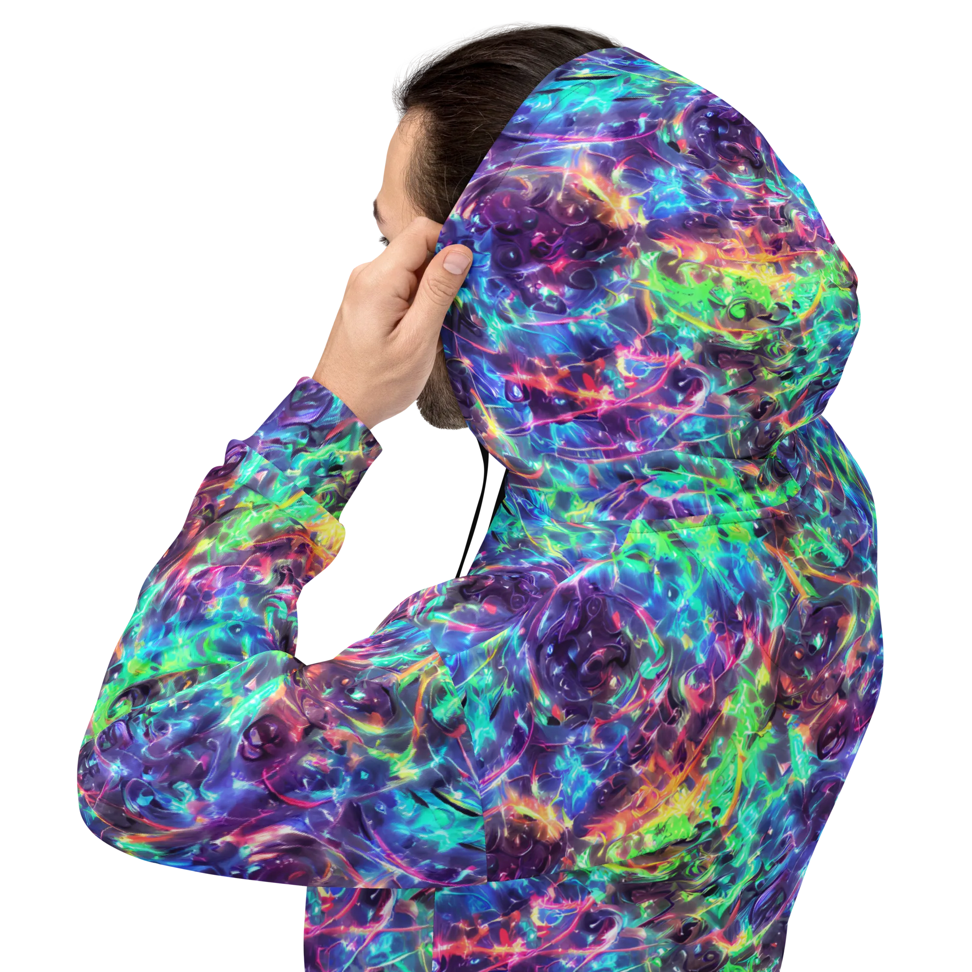 Spectral Voltage on Hoodie — Back