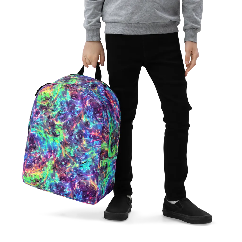 Spectral Voltage on Minimalist Backpack — Zoomed-in