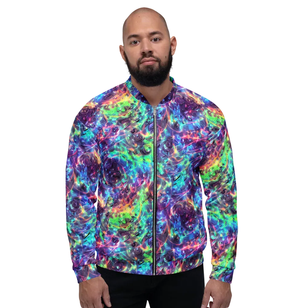Spectral Voltage on Bomber Jacket — Front