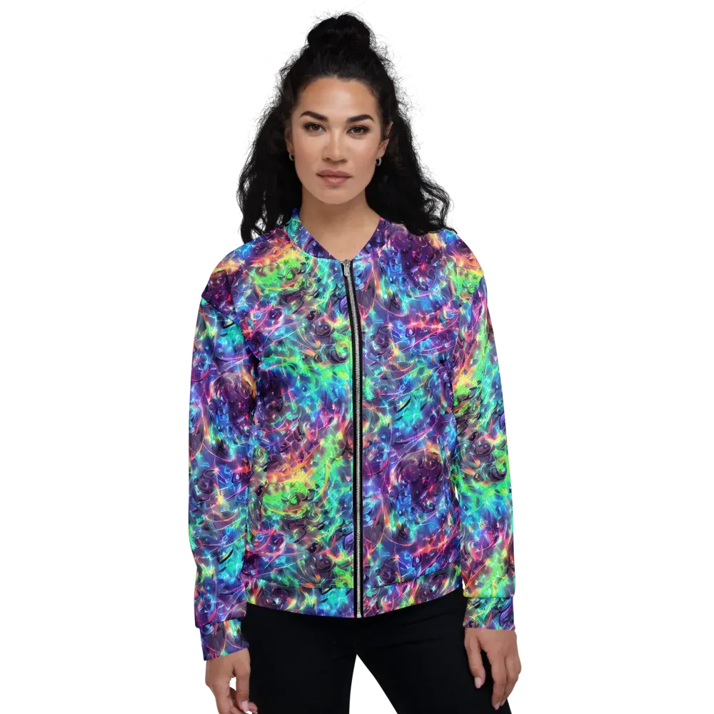 Spectral Voltage on Bomber Jacket — Front