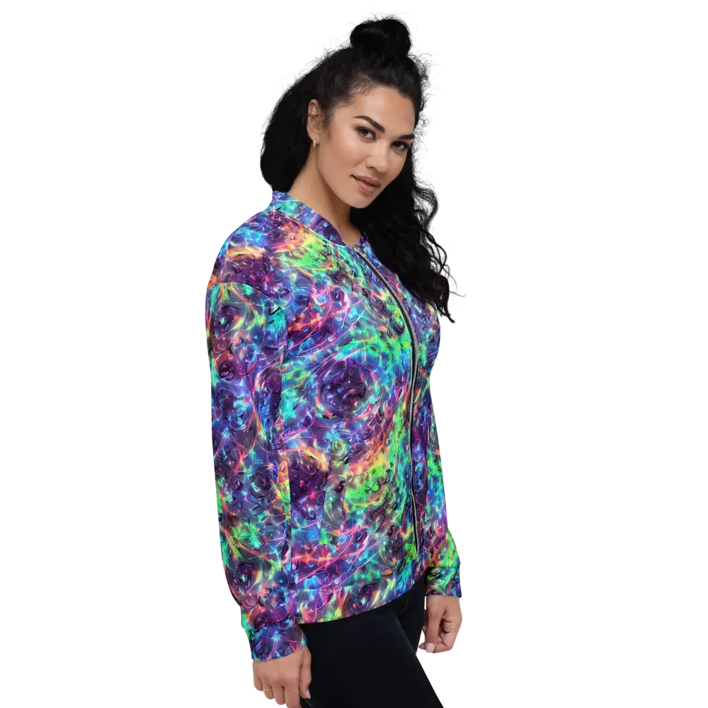 Spectral Voltage on Bomber Jacket — Right