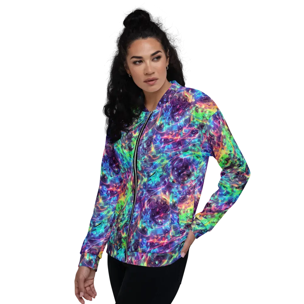 Spectral Voltage on Bomber Jacket — Left