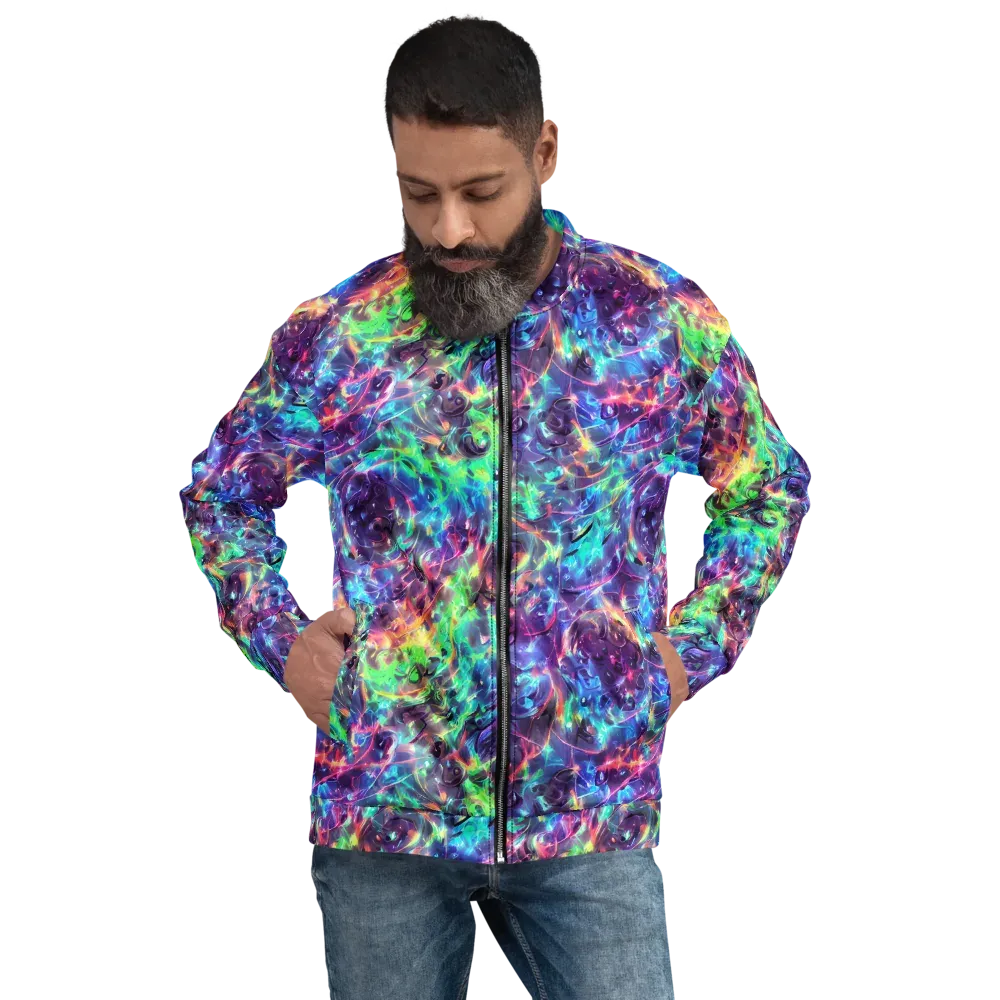 Spectral Voltage on Bomber Jacket — Front
