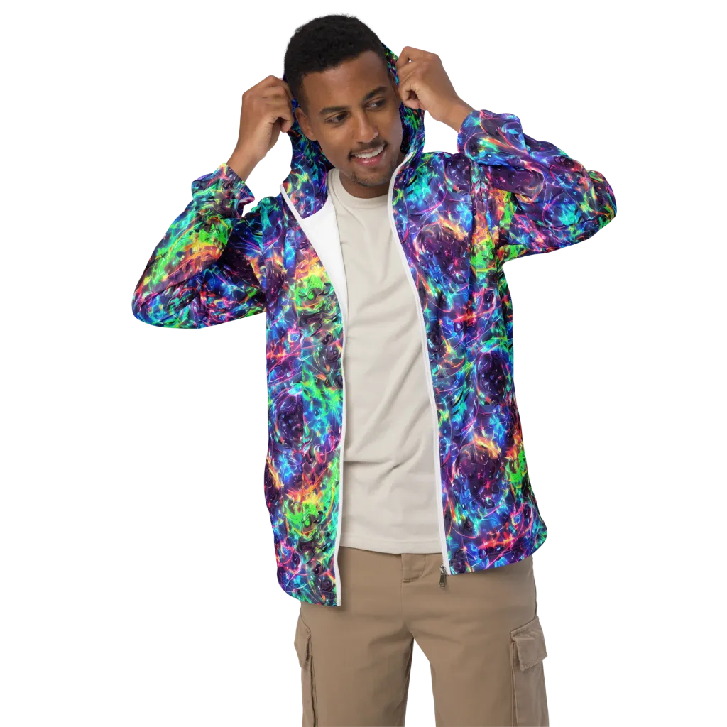 Spectral Voltage on Men's Windbreaker — Front