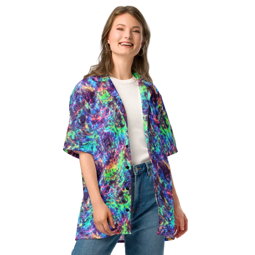 Spectral Voltage on Button Shirt — Front