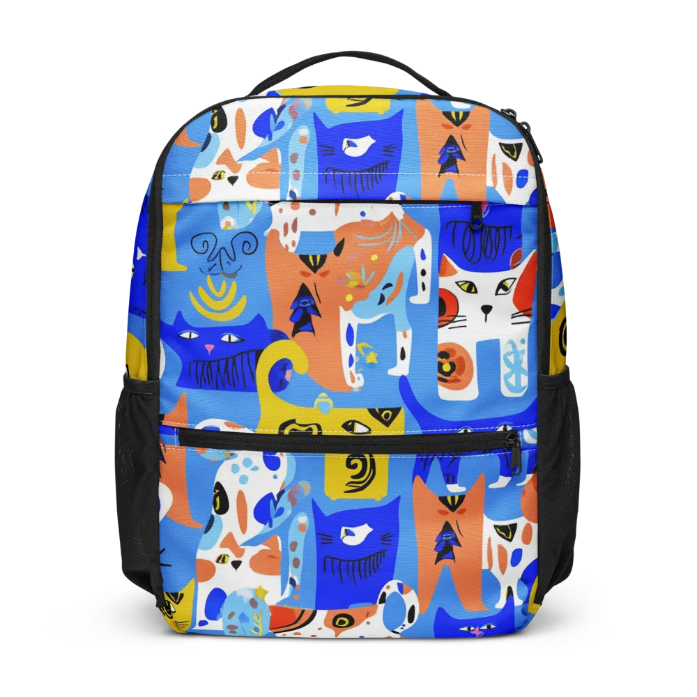 Electric Catwalk on Utility Backpack — Front