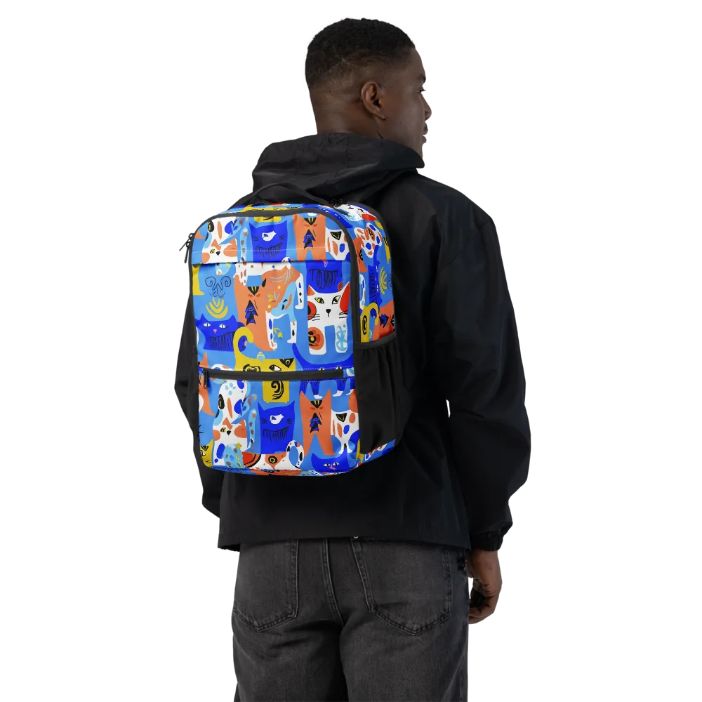 Electric Catwalk on Utility Backpack — Back