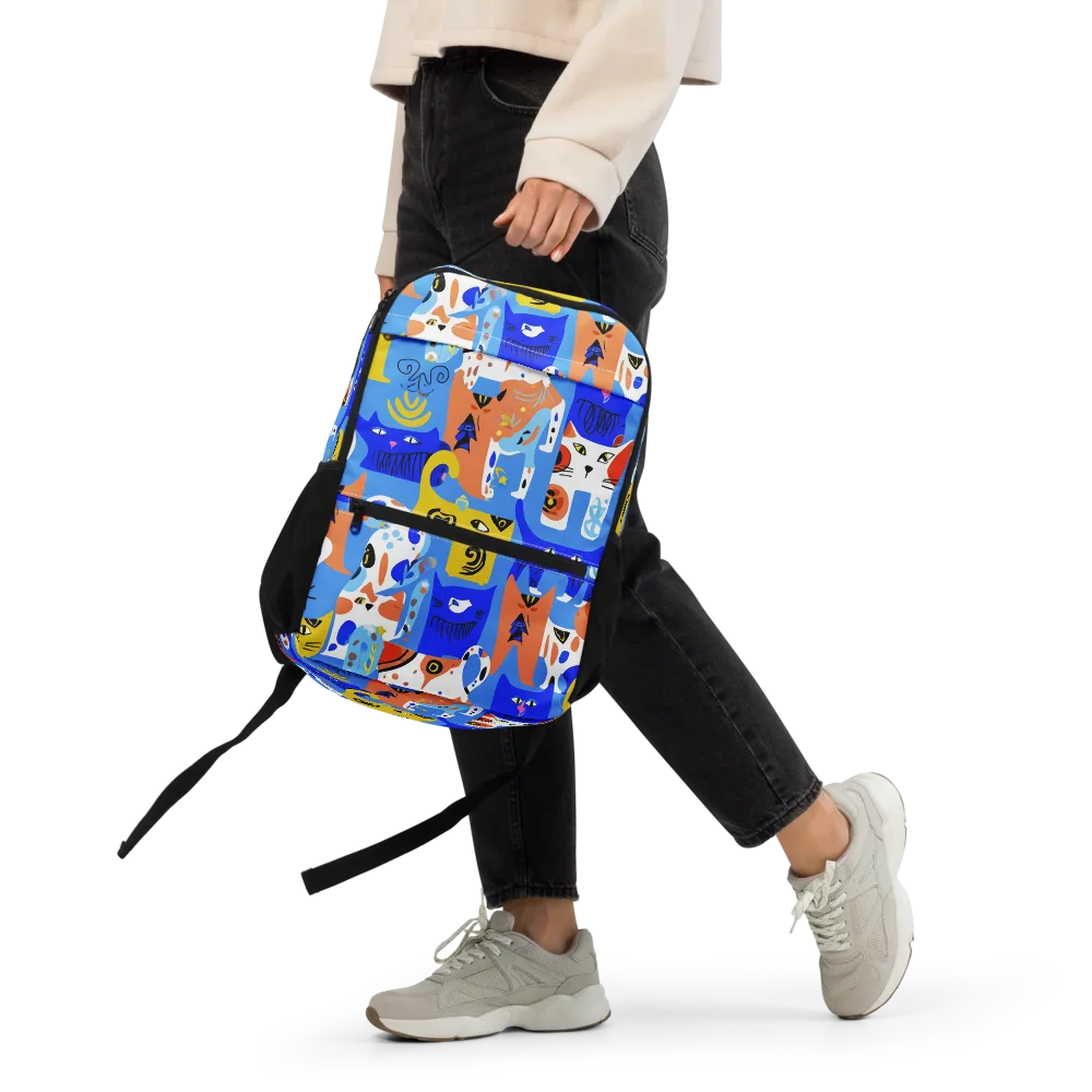 Electric Catwalk on Utility Backpack — Front
