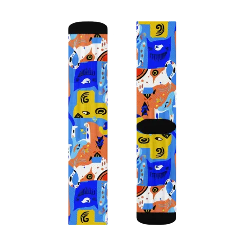 Electric Catwalk on a Socks