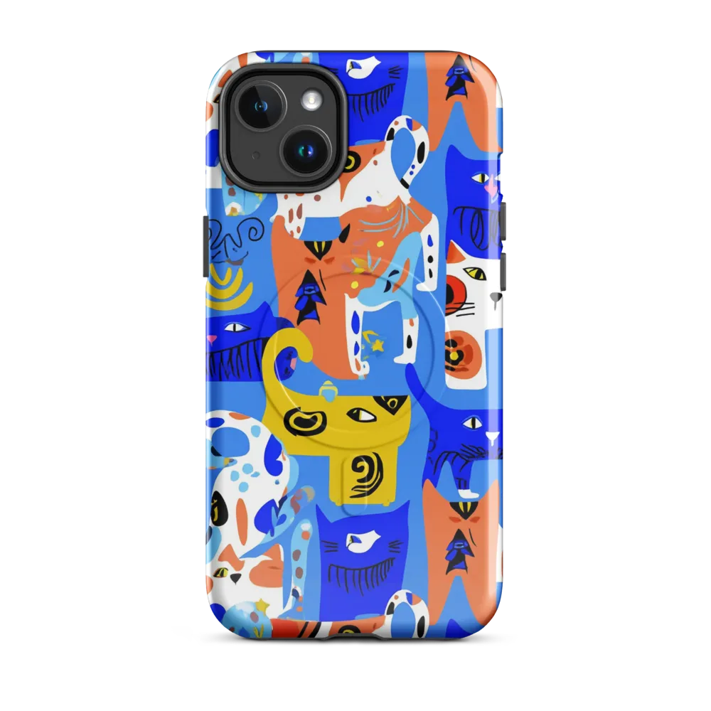 Electric Catwalk on MagSafe Tough Case for iPhone® — Front