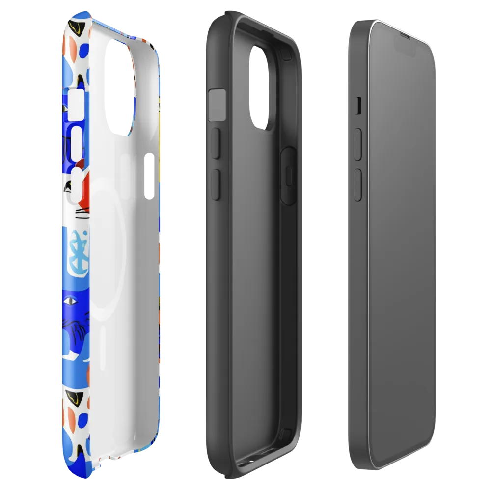 Electric Catwalk on MagSafe Tough Case for iPhone® — Front