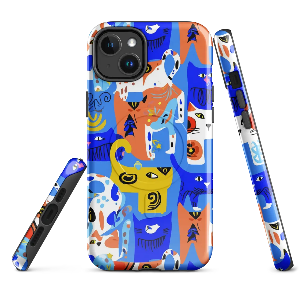 Electric Catwalk on MagSafe Tough Case for iPhone® — Front