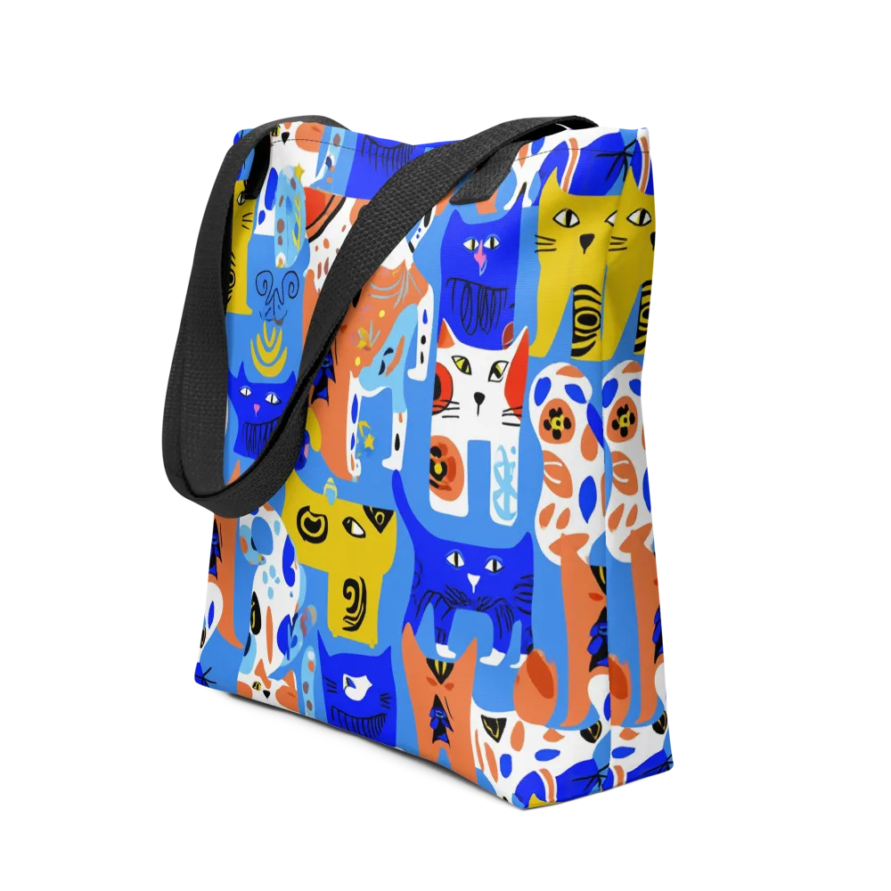 Electric Catwalk on Tote Bag — Front