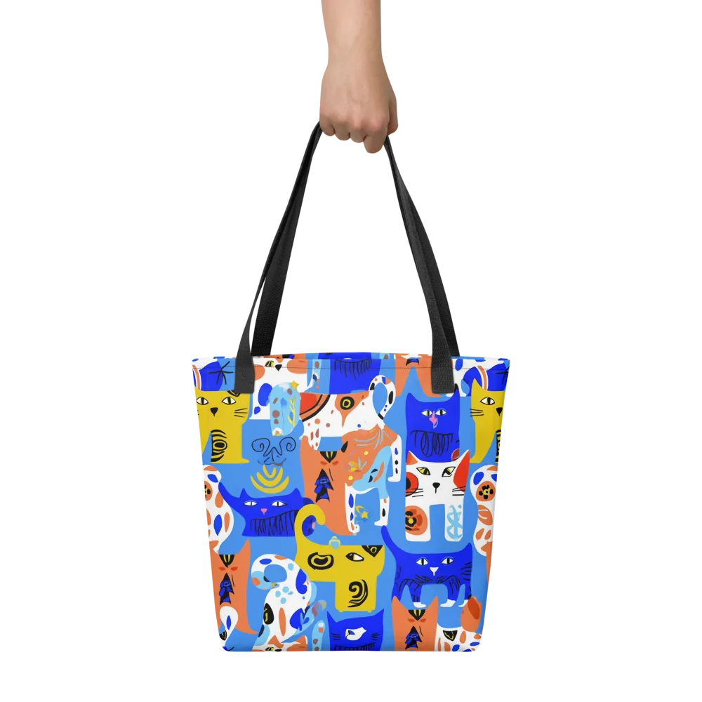 Electric Catwalk on Tote Bag — Front