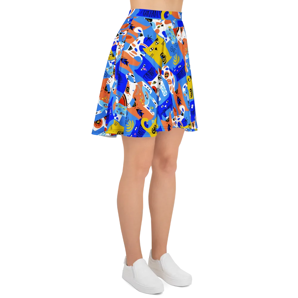 Electric Catwalk on Skater Skirt — Right