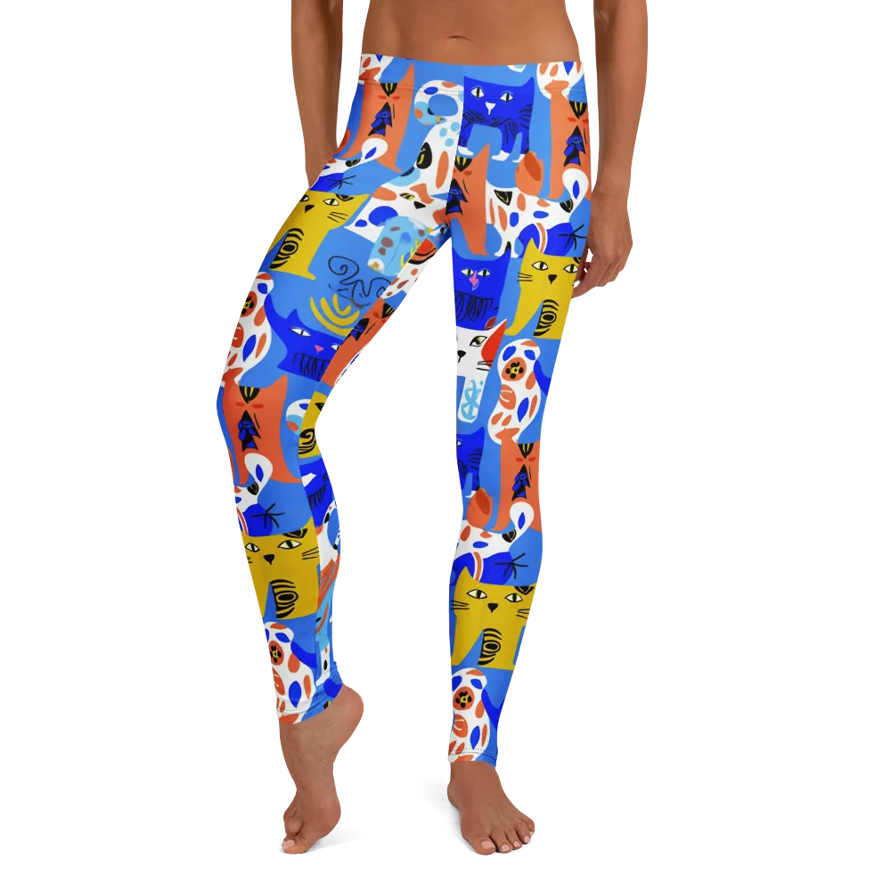 Electric Catwalk on Leggings — Front