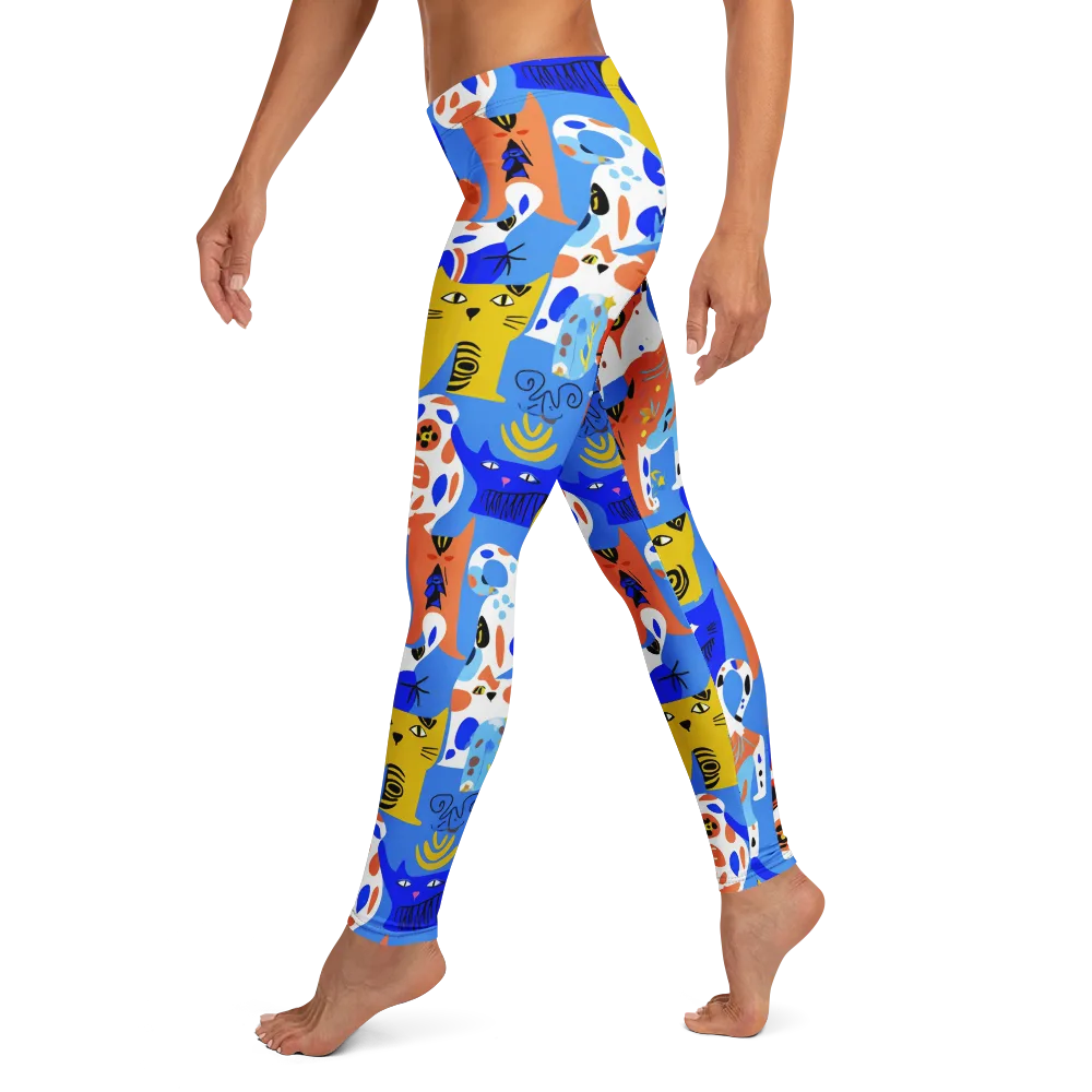 Electric Catwalk on Leggings — Left