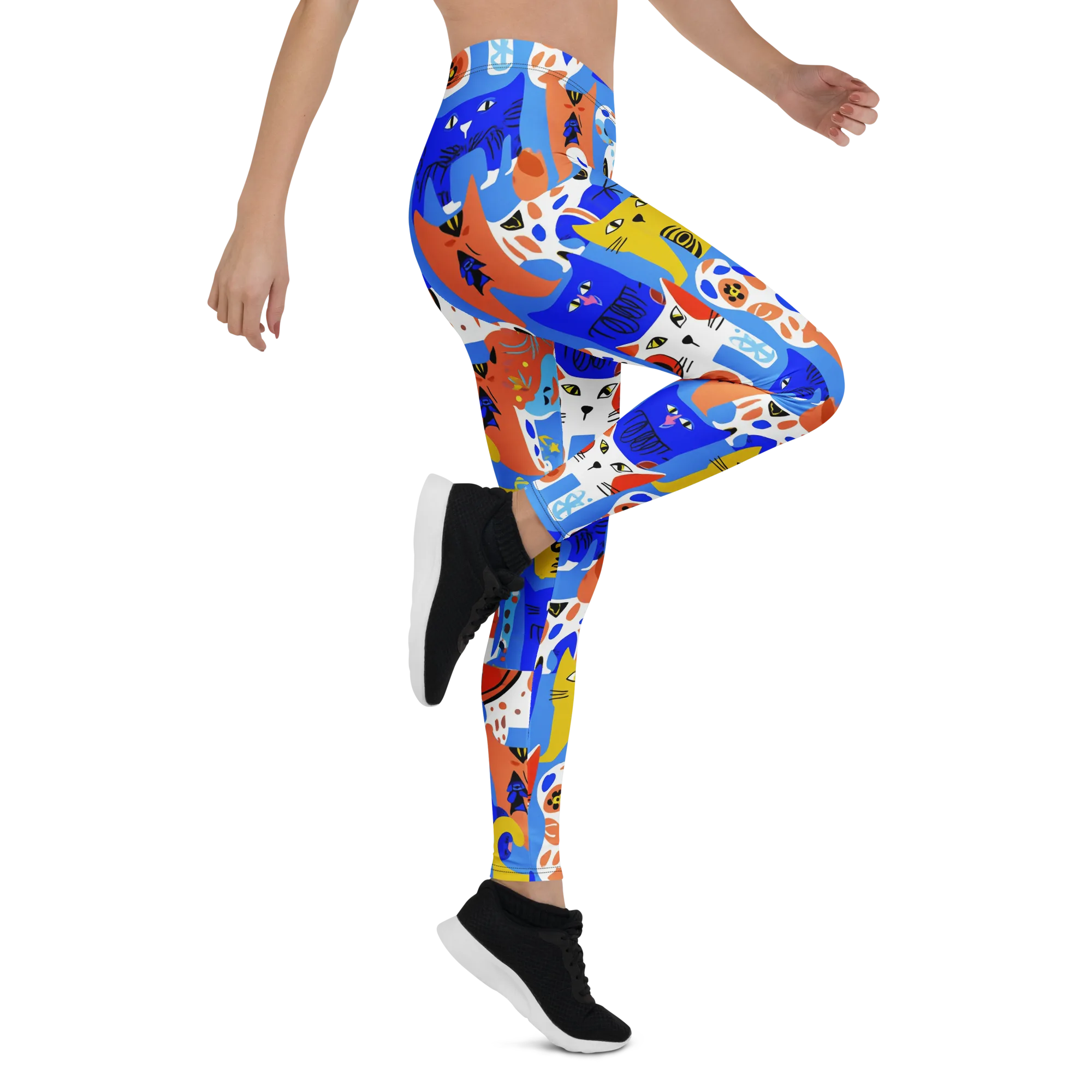 Electric Catwalk on Leggings — Right