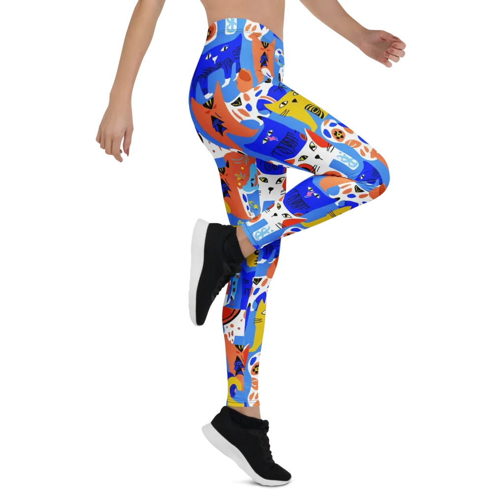 Electric Catwalk on Leggings — Right