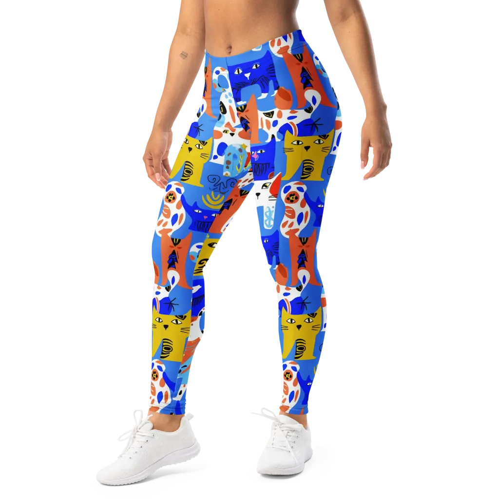 Electric Catwalk on Leggings — Left Front