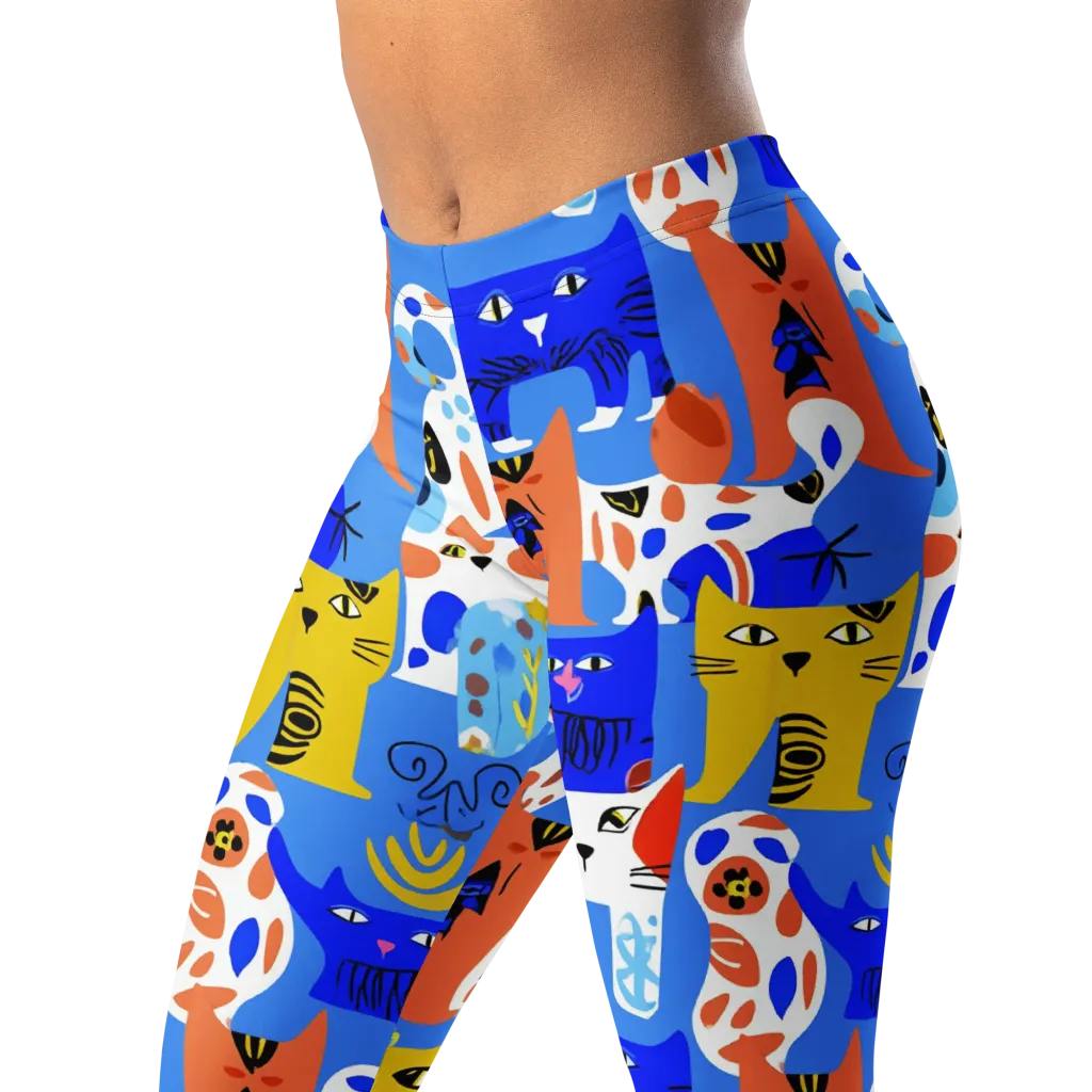 Electric Catwalk on Leggings — Left Front