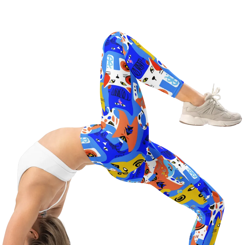 Electric Catwalk on Leggings — Right